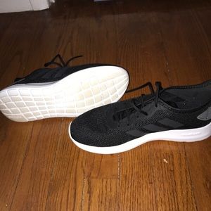 black Adidas shoes